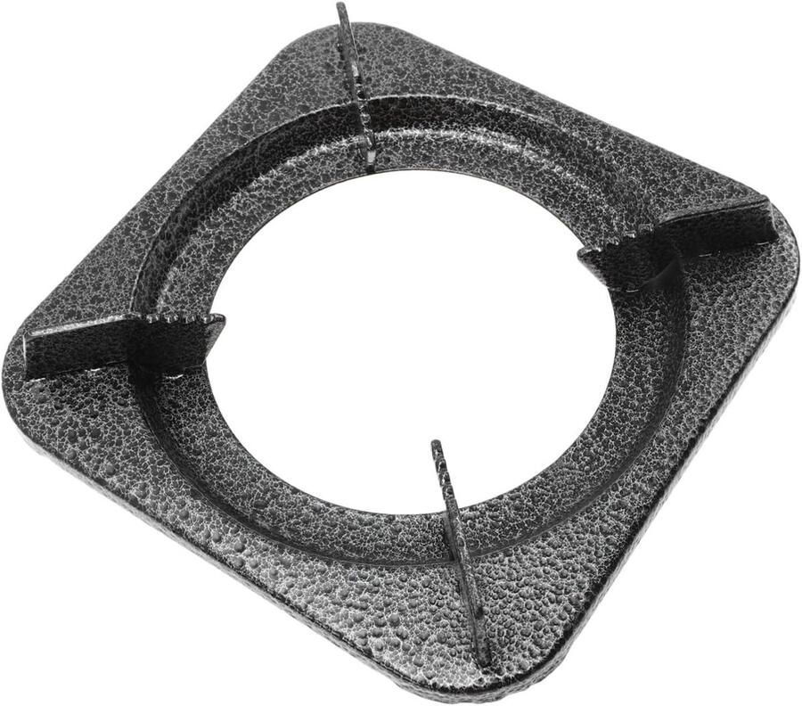 Gasfornuis Beugel Wok Kachel Rek Stabiel Koken Gietijzeren Stevigheid 17.8 cm Zwart