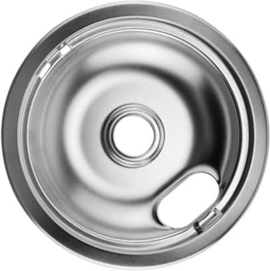 Gasfornuis Brander Cover Lekbak Kookplaat Keuken Schoonhouden Roestvrij Staal 6 of 8 Inch Zilver
