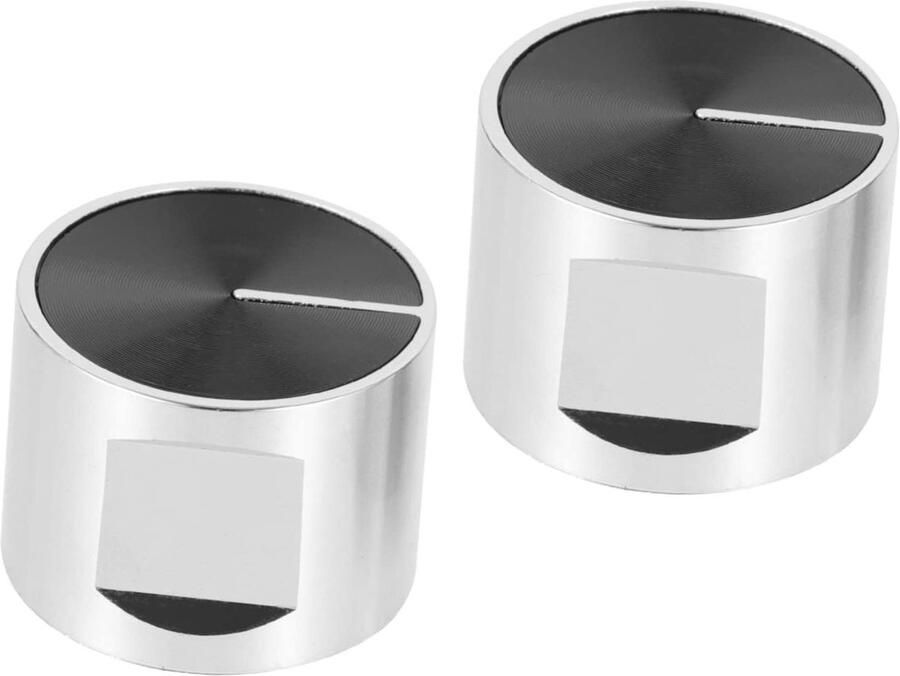 Gasfornuis Knoppen Oven Knoppen Fornuis Bediening Universele Pasvorm 3.5 cm Zwart