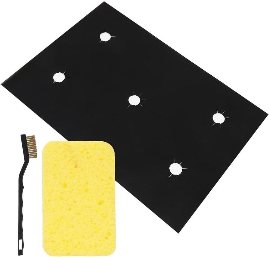 Gasfornuis Mat Kookplaatafdekking Keuken Reinigen Voorgesneden Gat 81 x 81 x 81 cm Assorti