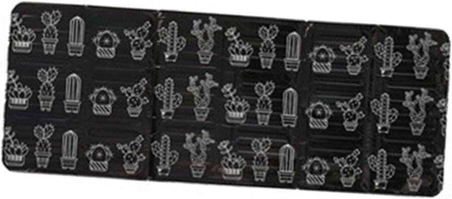 Gasfornuis Spatscherm Keuken Baffle Koken Schoonhouden Hittebestendig Aluminium 84.5 cm Lengte Zwart