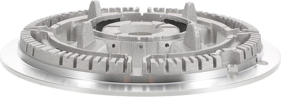 Gasfornuis Vlamverdeler Warmteplaat Ring Gelijkmatig Koken Stabiele Vlam 15x15x3 CM Zilver