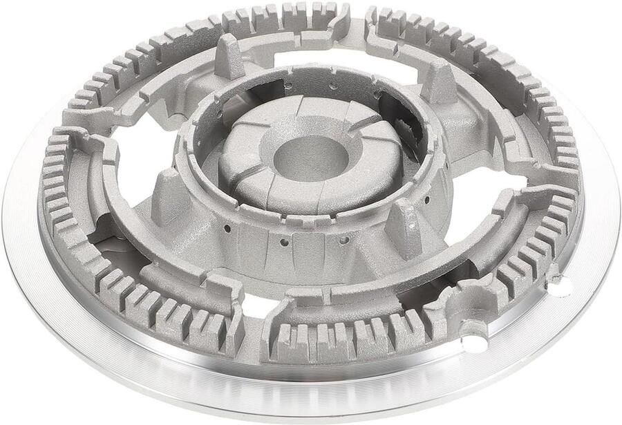 Gasfornuis Vlamverdeler Warmteverdeler Kookplaat Gelijkmatig Koken Uniforme Warmteverdeling 15x15x3 CM Zilver