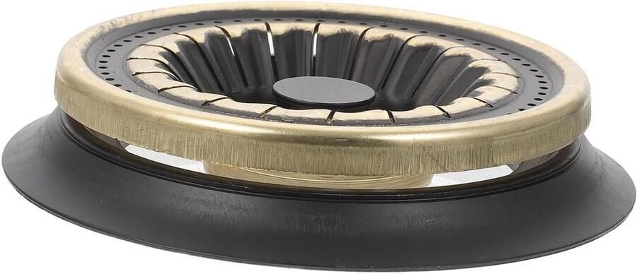 Gasfornuis Wokhouder Brander Ring Koken Stabiele Vlamverdeling 15.5 x 12 cm Zwart