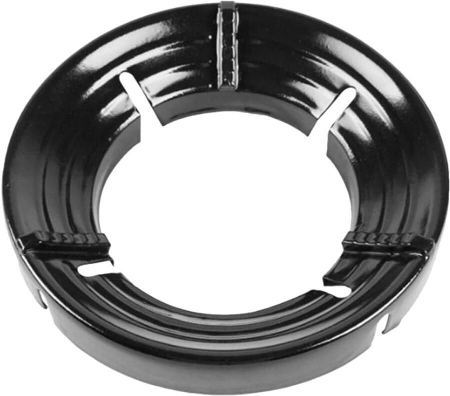 Gasfornuis Wokrek Branderhouder Inductie Koken en Bakken Winddicht en Energiebesparend 25.2x25.2x5cm Zwart