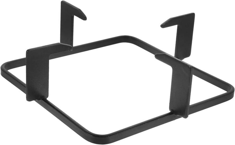 Gasfornuisrek Kookplaat Ondersteuning Stabiel Koken Gietijzeren Constructie 19 cm Zwart