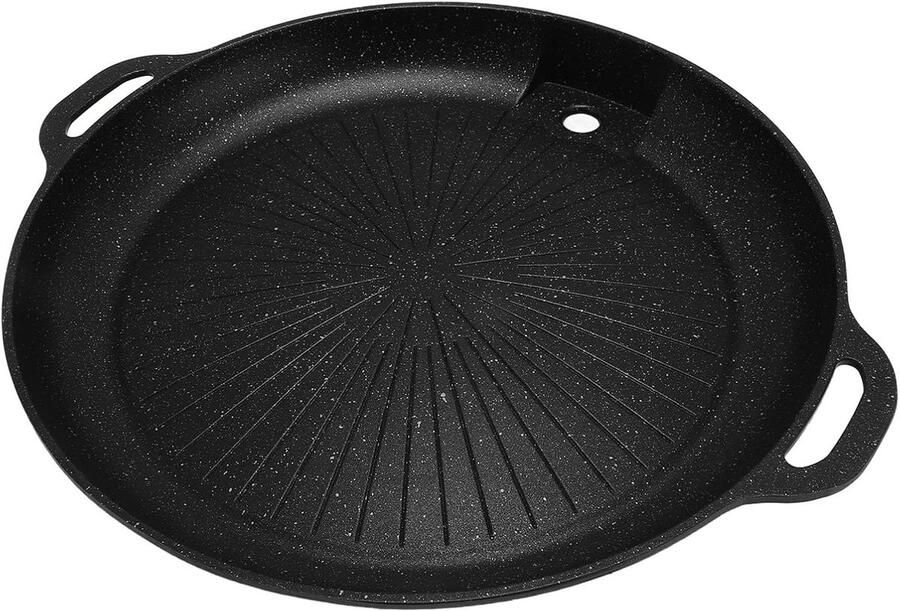 Gasgrillpan Bakplaat Buiten koken Erosiebestendig 36 x 37 cm