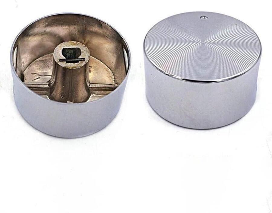 Gaskookplaat Knoppen Oven Schakelaar Koken Universele 6mm As 4 stuks Metaal