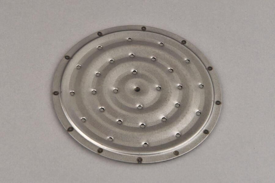 Gaskookplaat Vlamverspreider Anti-brandplaat Gelijkmatig Koken Voorkomt aanbranden 15 cm Zilver