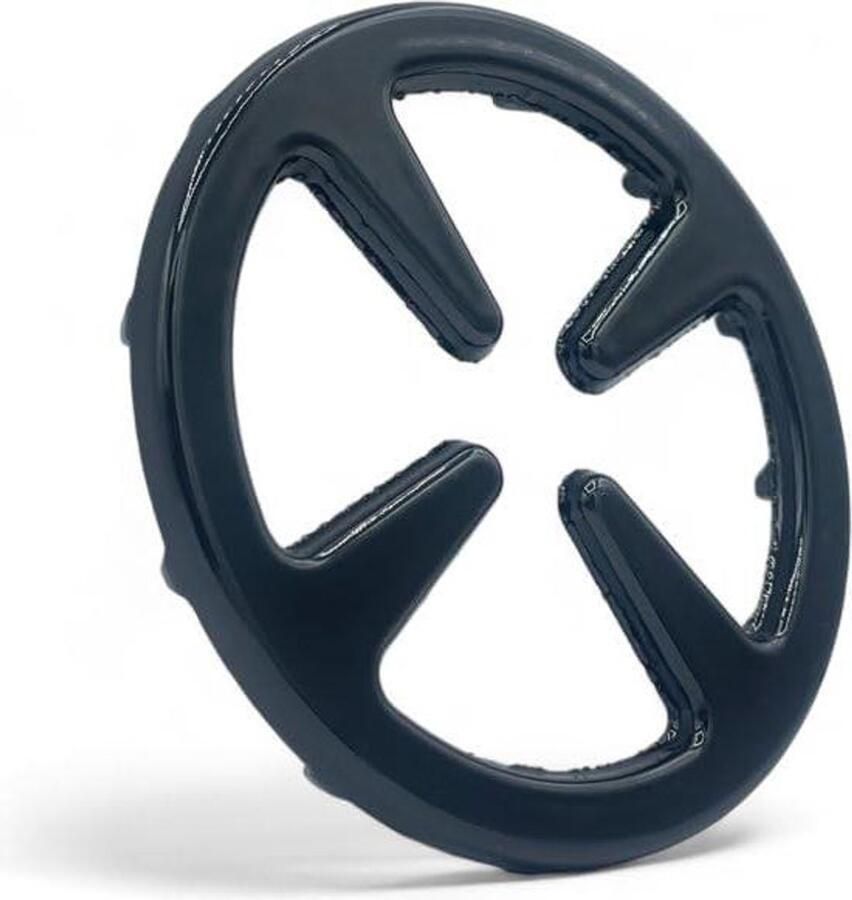 Gaspit Verkleiner Warmte Diffuser Houder Koken op Gas Gelijkmatige Warmte 12cm Zwart