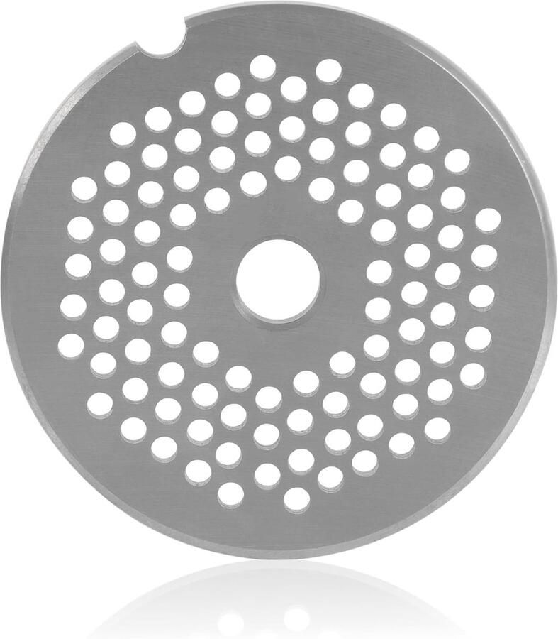 Gatschijf ø 3 mm voor professionele vleesmolen elektrisch ø 6 cm reserveaccessoires roestvrijstalen platen mes gatschijfvervanging opzetstuk vleesmolen professioneel