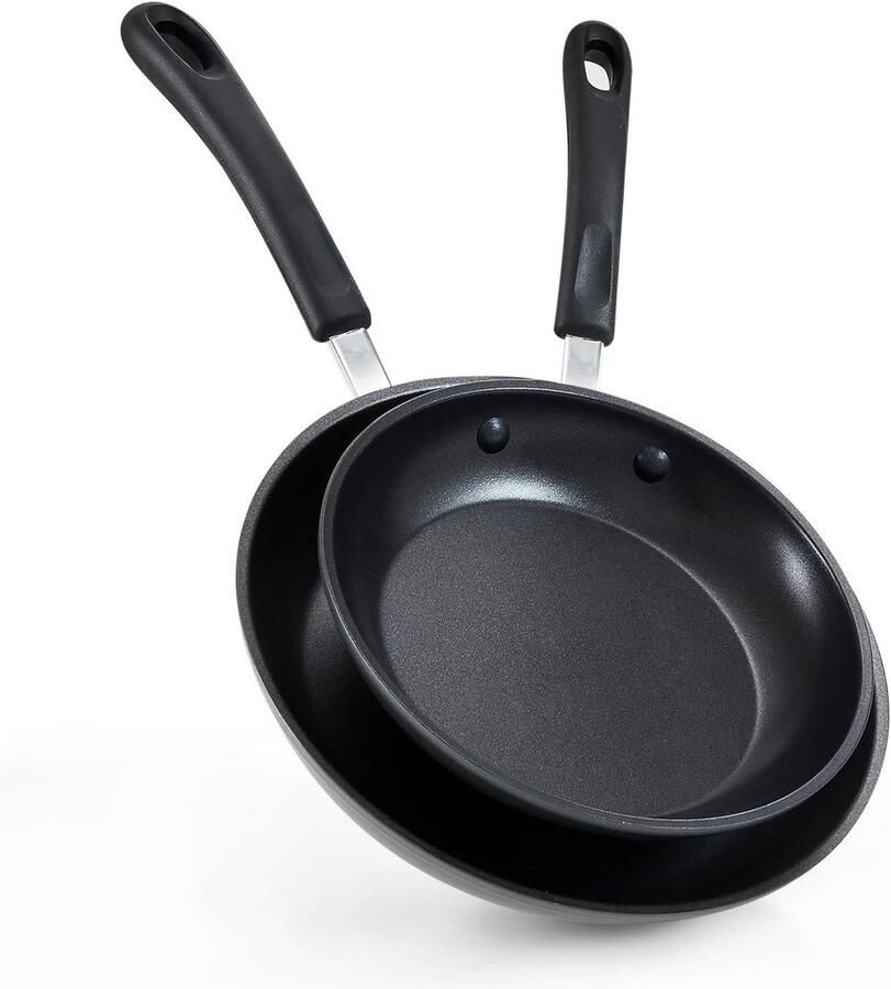 Geanodiseerde Steelpan Kleine Kookpan Koken voor één Zwart geanodiseerd 14 liter Zwart