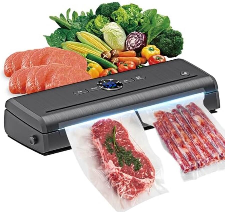 Geavanceerde Voedsel Vacuümmachine met 30 cm Seam en 5 Verpakkingszakken Volautomatische Sealing Apparaat