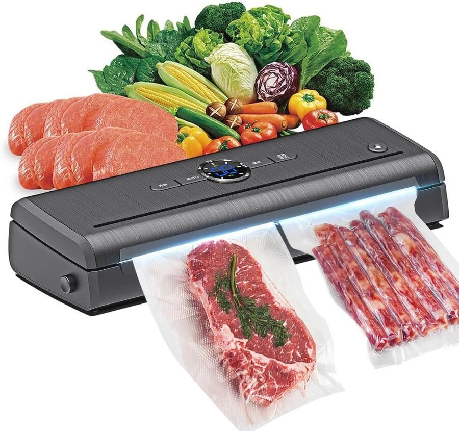 Geavanceerde Voedsel Vacuümmachine met 30 cm Seam en 5 Verpakkingszakken Volautomatische Sealing Apparaat