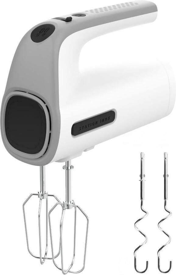Gebakmixer 300 W met 5 snelheden en turbofunctie Ideaal voor kneden en mixen
