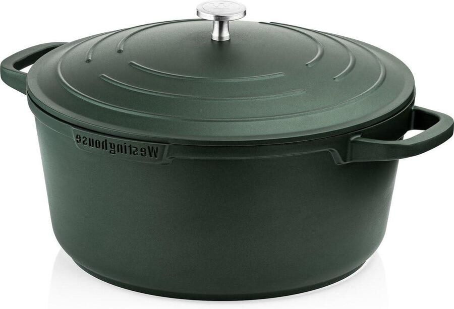 Gecoate Kookpan Braadpan Stoofpan Lekker Koken PFOA-vrije coating 24 cm Groen