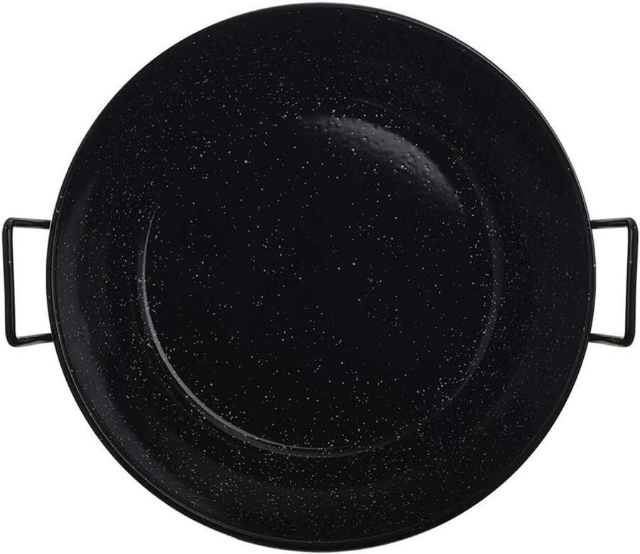 Geëmailleerde Pan Stalen Koekenpan Traditioneel Koken Geproduceerd in Spanje 40 cm Diameter Uniek