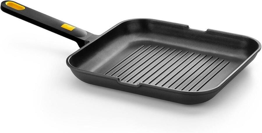 Gegoten Aluminium Grillpan 28 cm met Keramische Laag