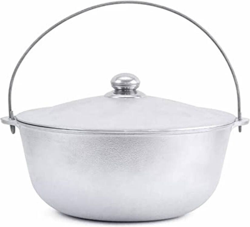 Gegoten Aluminium Kazan Multifunctionele Wok en Stoofpan voor Traditioneel Koken