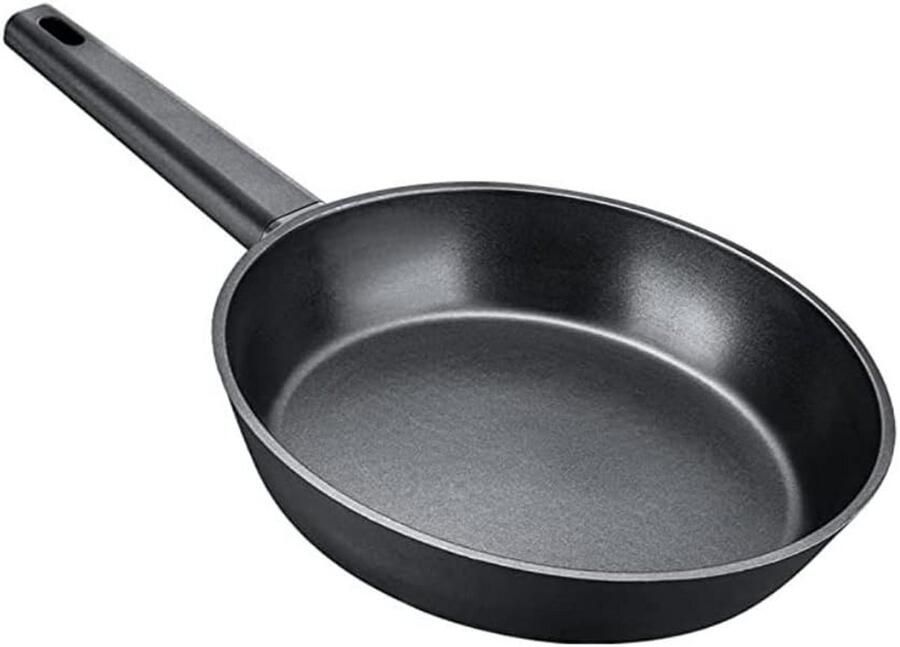 Gegoten Aluminium Koekenpan 24cm Geschikt voor Alle Warmtebronnen inclusief Inductie