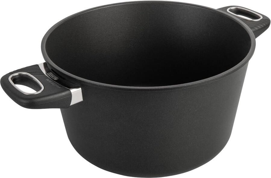 Gegoten aluminium kookpan met twee handvatten voor inductie 26 cm