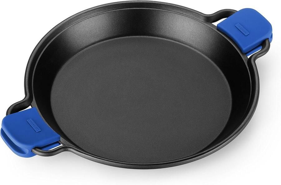 Gegoten Aluminium Paellapan met Anti-aanbaklaag 36 cm Geschikt voor Alle Warmtebronnen inclusief Inductie