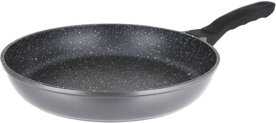 Gegoten Aluminium Pan Ø 30 cm met Antiaanbaklaag en Soft-Touch Handgreep