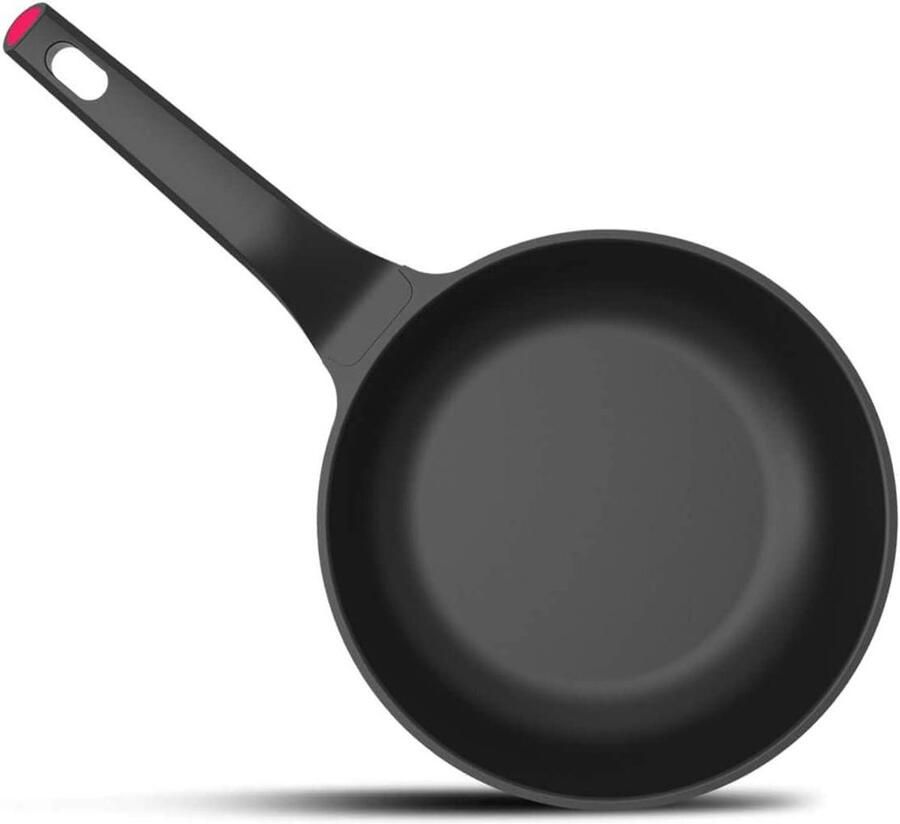 Gegoten Aluminium Pan Koekenpan Braadpan Lekker Koken Legend Force Antiaanbaklaag 20 cm Diameter Zwart
