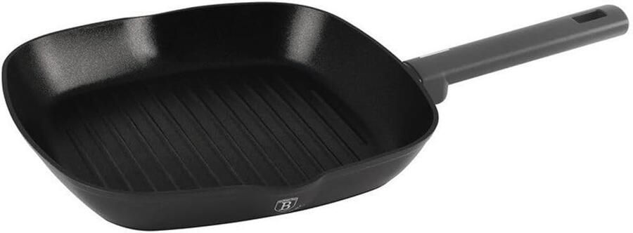 Gegoten Grillpan met Titanium Coating 28 cm Antraciet