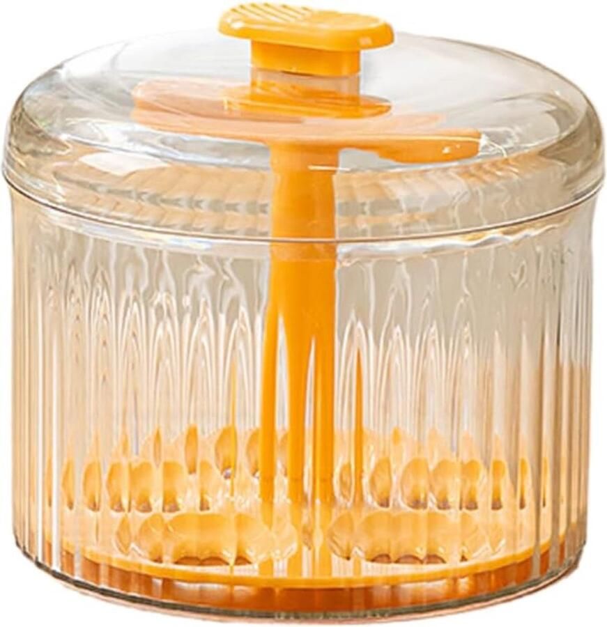 Gehaktbal Maker Keuken Tool Eten Bereiden Maakt 5 tegelijk 13 x 12 x 12 cm Oranje
