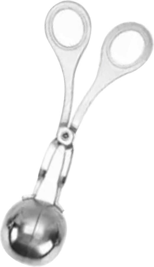 Gehaktbal Maker Vleesvormer Keuken Snel Gehaktballen Maken Roestvrij Staal 304 59 cm Zilver