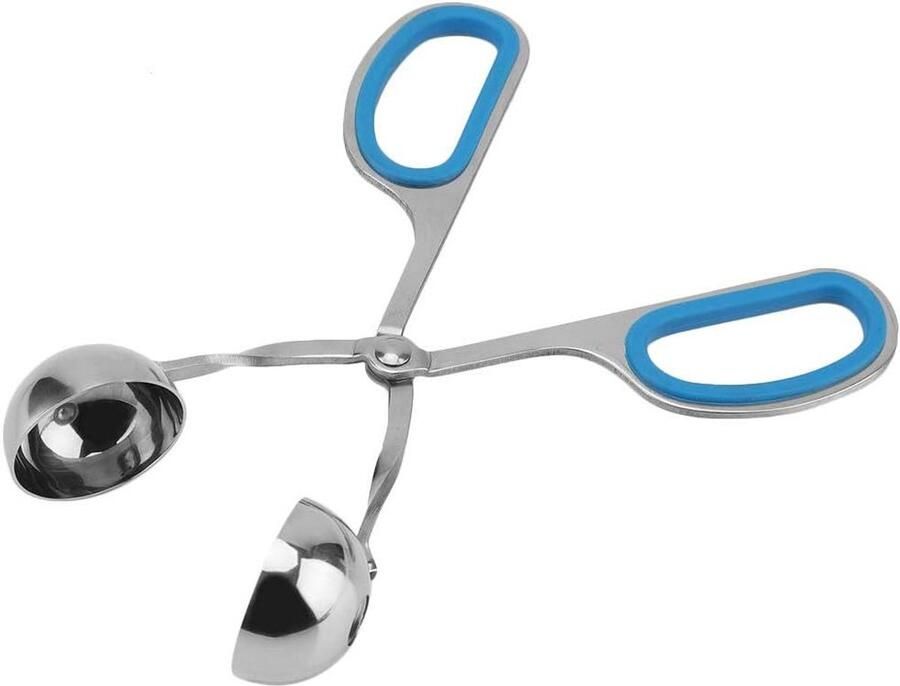 Gehaktballenmaker Clips Rijstballen Vorm Eten Bereiden Ergonomisch Antislip Handvat 18 cm Blauw - Foto 2