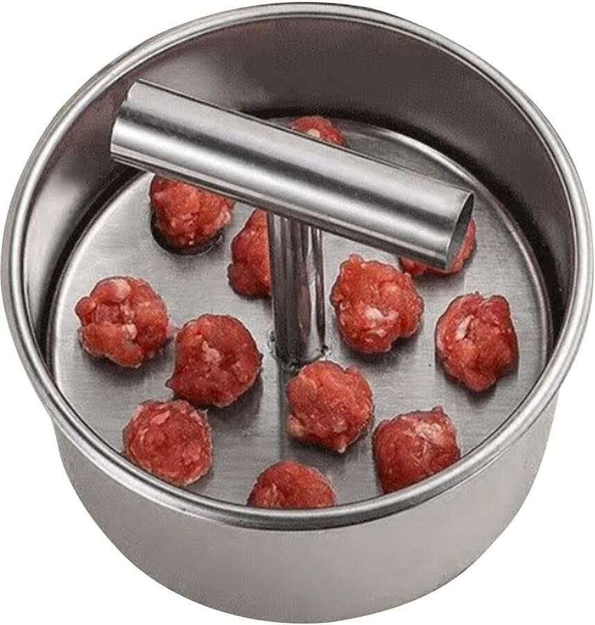 Gehaktbalvorm Gehaktbalpers Keuken Gereedschap Roestvrij Staal 12 Gaten