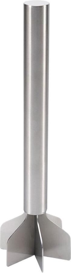 Handmatige Vleesmolen Keukenmachine Accessoire Maaltijden Bereiden Roestvrij Staal 7 x 2.5 cm Zilverkleurig