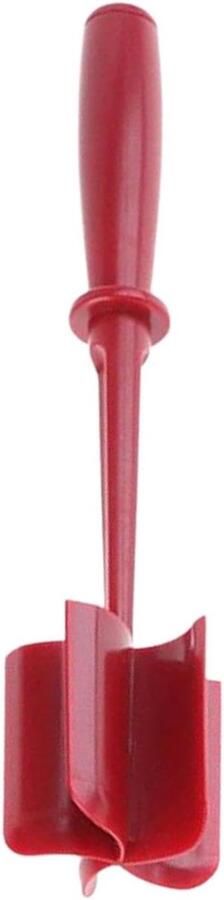 Gehaktmenger Vleesstamper Maaltijden Bereiden Anti-aanbak Coating 28 cm Rood