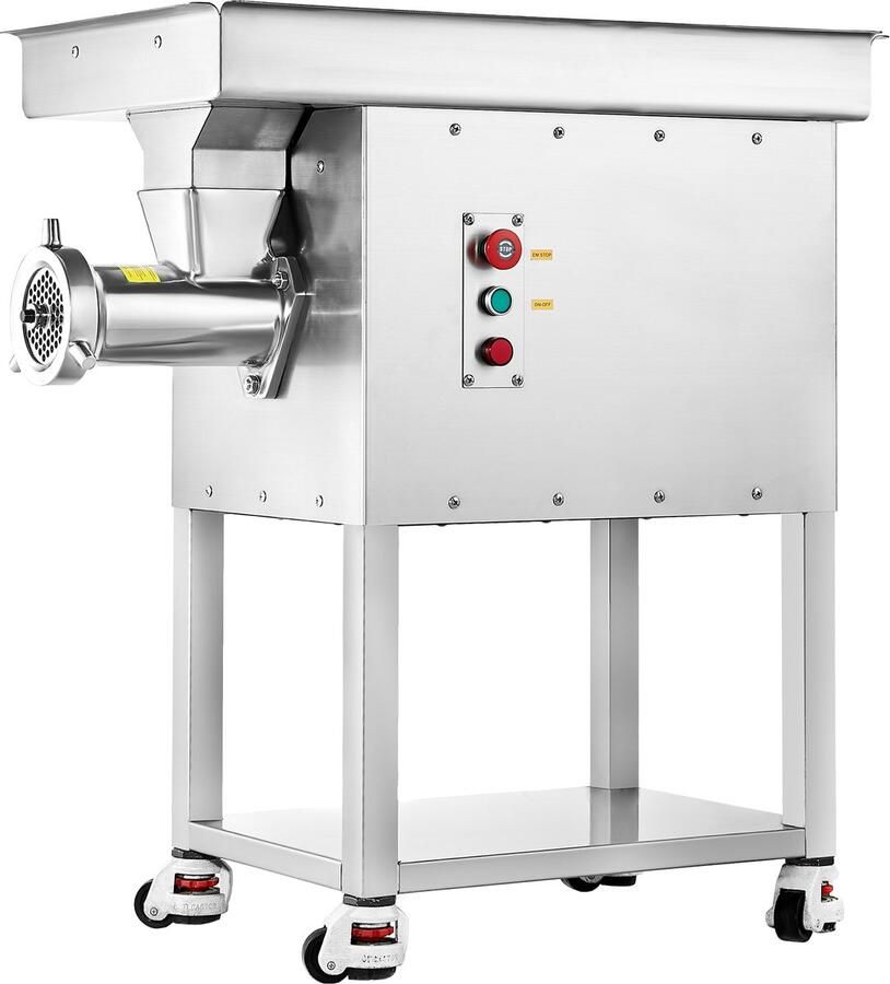 Gehaktmolen 22lb Min Elektrische Commerciële Roestvrijstalen Vleesmolen met Mes Slijpplaat Worstmachine