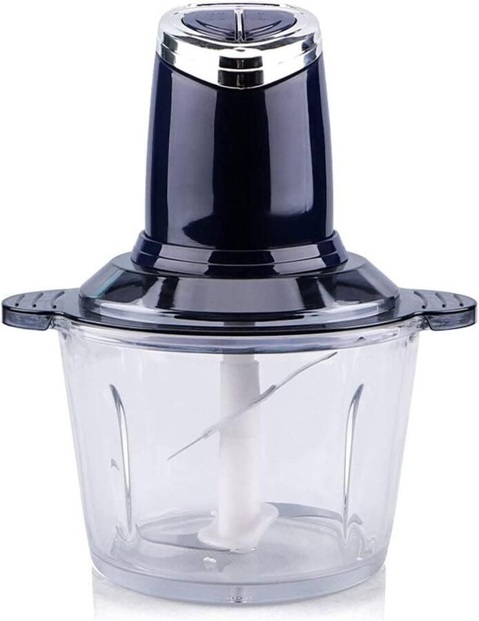 Gehaktmolen Keukenmachine Voedselblender Chopper Ingrediënten Fijnmalen Krachtige 500W Motor 3 Liter Kom Marineblauw