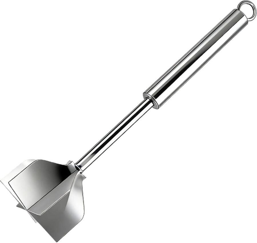 Gehaktmolen Vleesdrukker Burgerpers Maaltijdbereiding Grillen Roestvrij staal 26x7x7cm