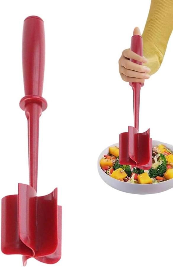 Gehaktmolen Vleesmolen Maaltijden Bereiden Vaatwasbestendig 28 cm Rood