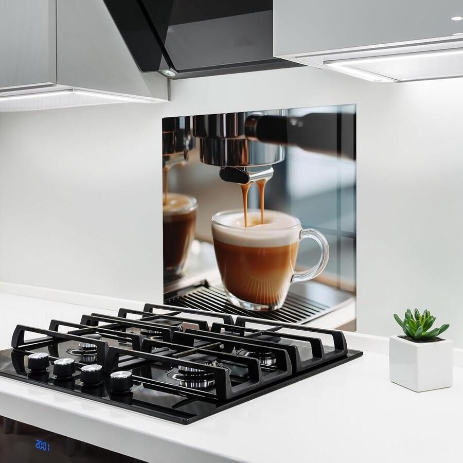 Gehard Glazen Achterwand Keuken 60x60 cm Hittebestendig Spatscherm voor Fornuis