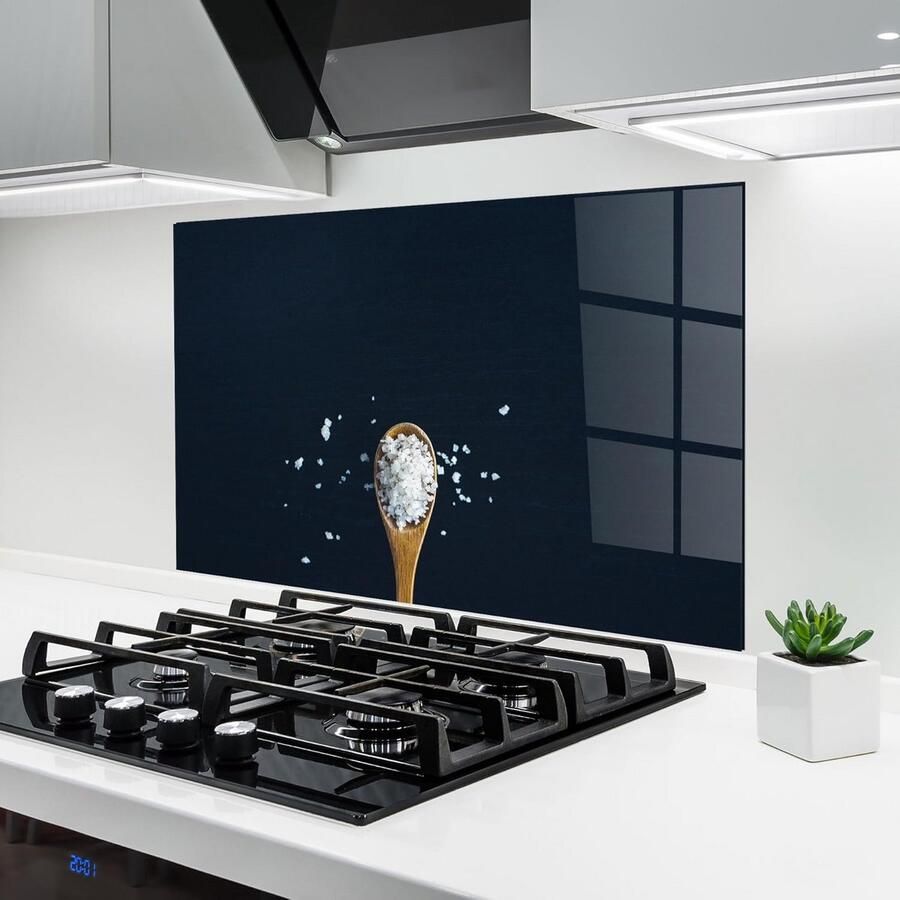 Gehard glazen keukenachterwand 60x100 cm Spatscherm voor fornuis