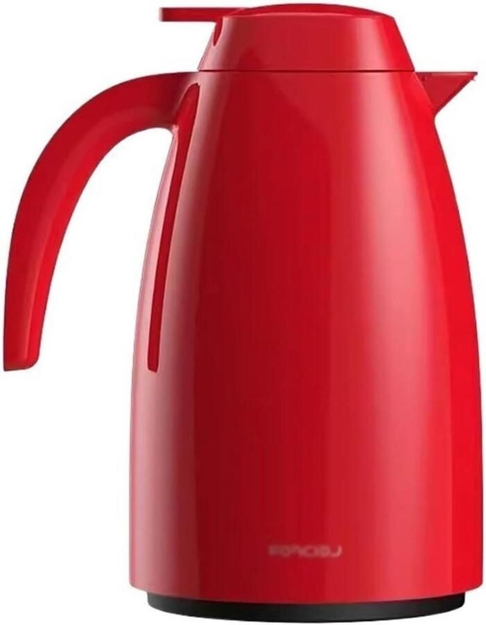 Geïsoleerde Waterkoker Thermoskan Dispenser Warme Dranken Serveren 24 Uur Warmte Isolatie 1500 ml Capaciteit Rood