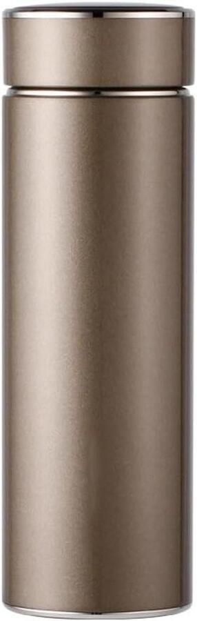 Geïsoleerde Waterkoker Thermoskan Ketel Warme Dranken Bewaren Roestvrij Staal 20 x 10 mm Zilver
