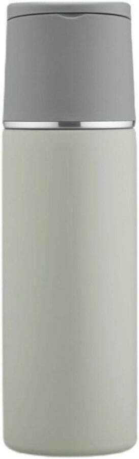 Geïsoleerde Waterkoker Thermoskan Koffie Dranken Warm Houden Ergonomisch Handvat 2.75x9.17 Inch Zwart