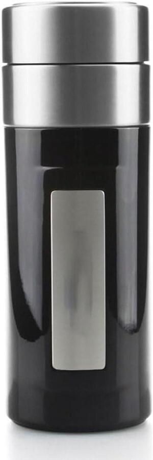 Geïsoleerde Waterkoker Thermoskan Koffiepot Warm Drankje Houden Dubbellaags RVS 7 x 19.5 cm Zilver