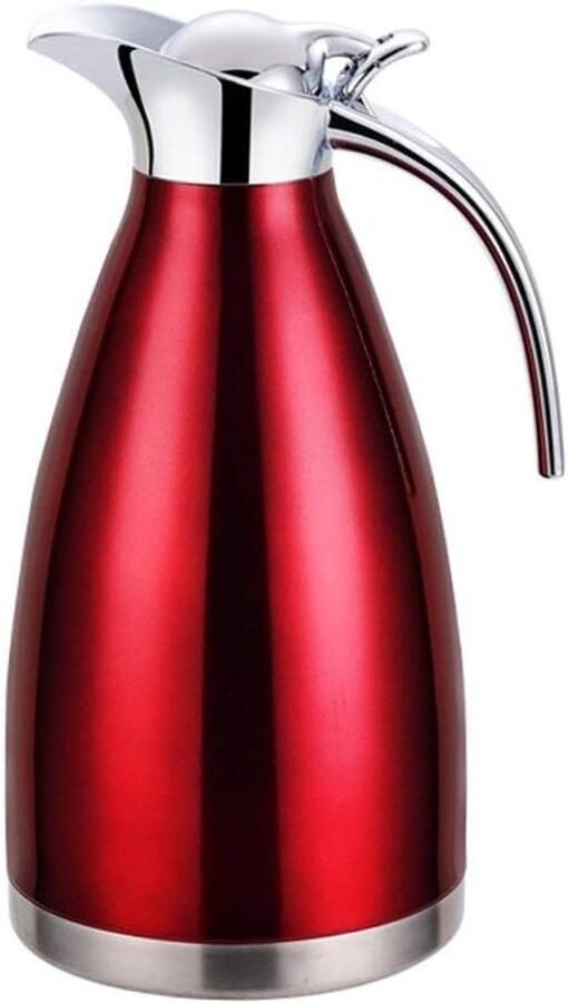Geïsoleerde Waterkoker Thermoskan Kruik Warme Dranken Dubbelwandig Roestvrij Staal 1.5 Liter Roze