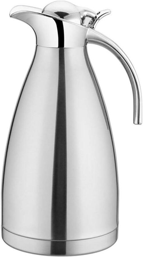 Geïsoleerde Waterkoker Thermoskan Theepot Warm Drank Bewaren Dubbelwandig Roestvrij Staal 15 Liter Inhoud Roze