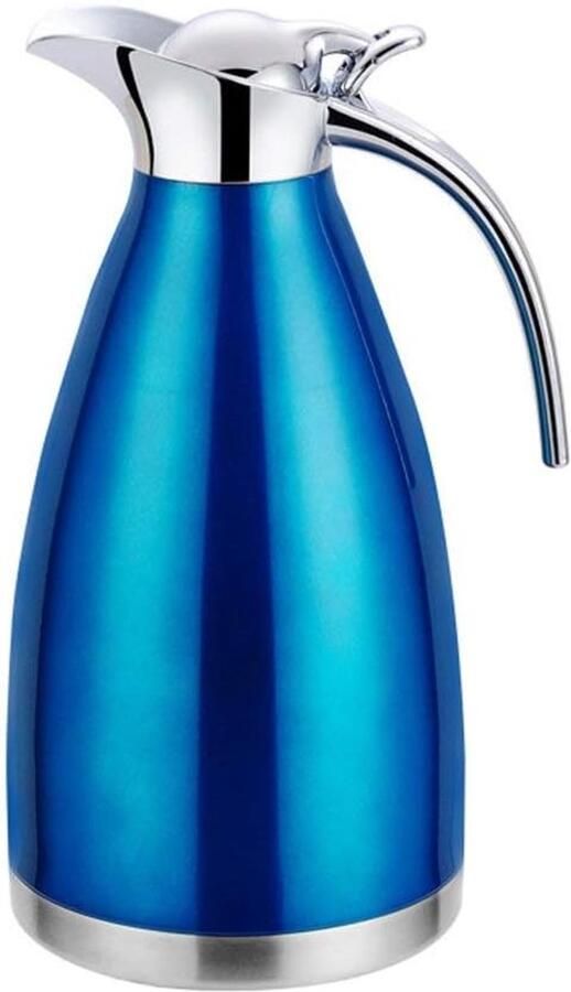 Geïsoleerde Waterkoker Thermoskan Theepot Warm Drank Serveren Dubbelwandig Roestvrij Staal 15 Liter Roze