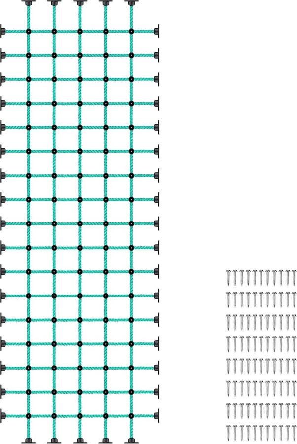 Geitjes die Netto met Mount Basis voor 48 × 144 Houten Kaders beklimmen