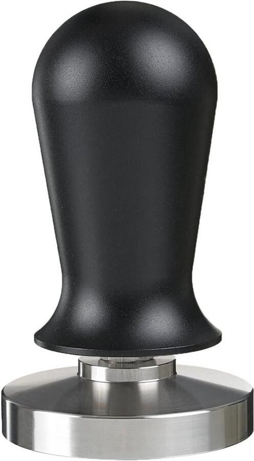 Gekalibreerde Koffietamper 16 kg – Barista Precisie met RVS Basis en Houten of Aluminium Handvat